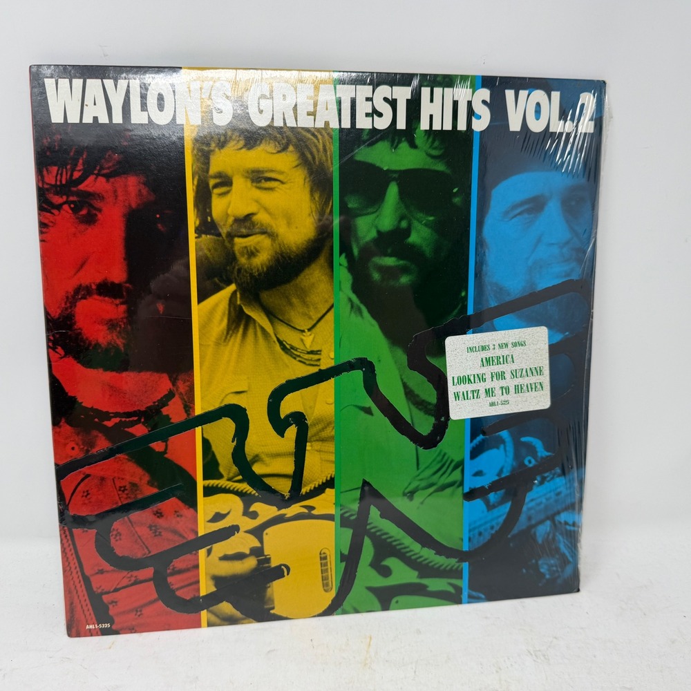 Waylon Jennings Waylon's Greatest Hits Vol 2 Vinyl LP Sealed 1984 RCA AHL1-5325